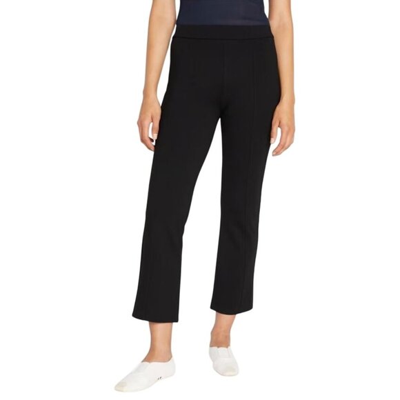 Tory Burch FLARED KNIT PANT in Black‎ - Size Large - Picture 1 of 7